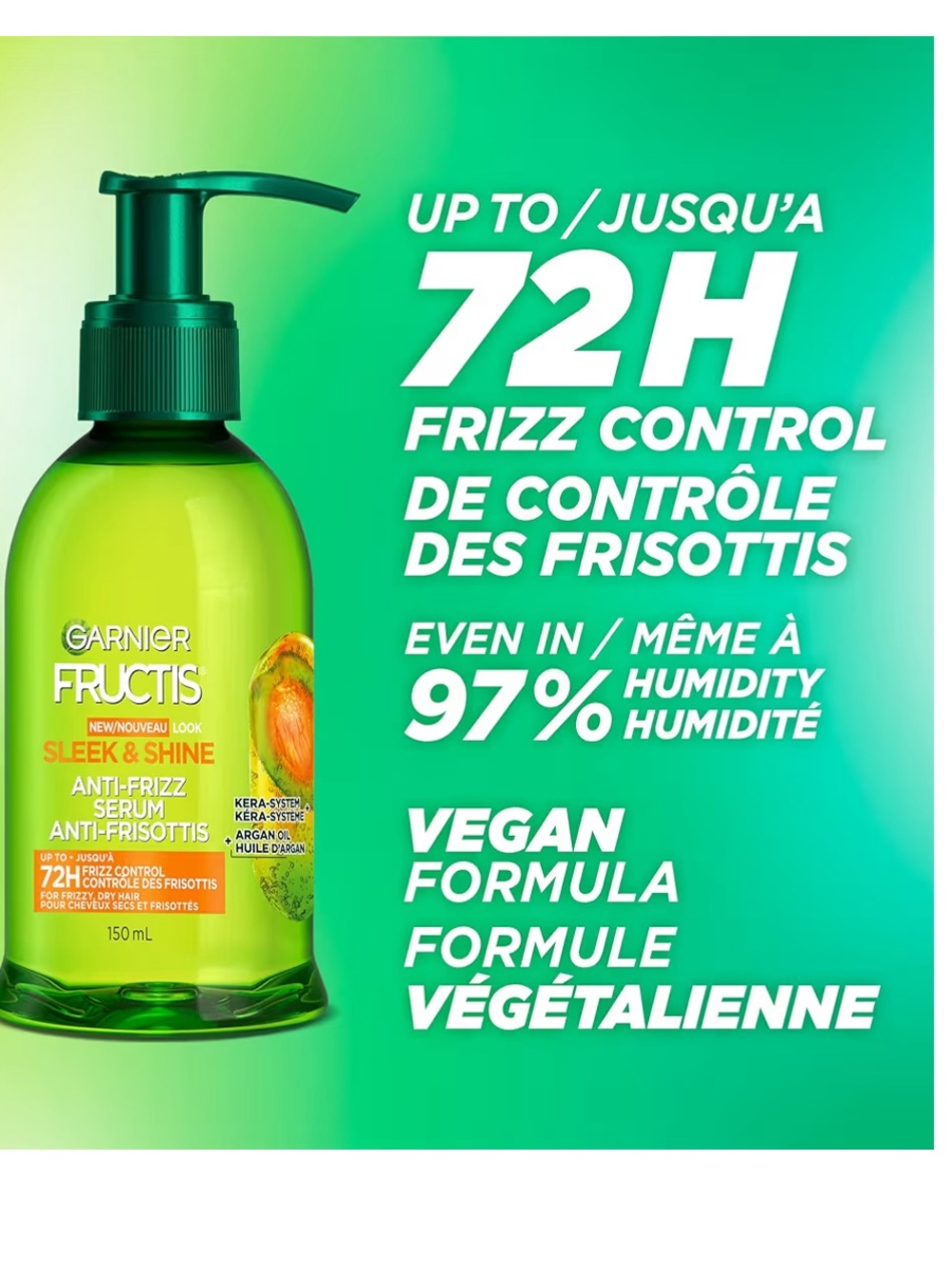 109. Garnier Fructis Sleek & Shine Anti-Frizz Serum